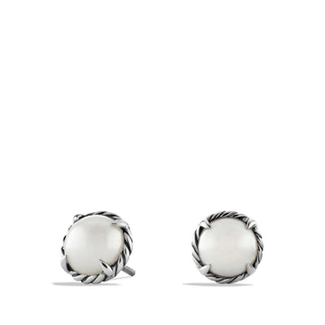 David Yurman Earrings in Silver containing Pearl E11982SSBPE