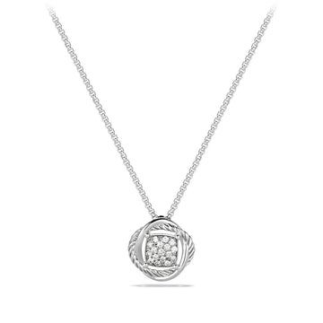 David Yurman Necklaces in Silver containing Diamond N09271DSSADI17
