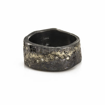 Todd Reed Rings in Platinum/Palladium containing Diamond TRDR203-PD-GRAY-1-8.5mm