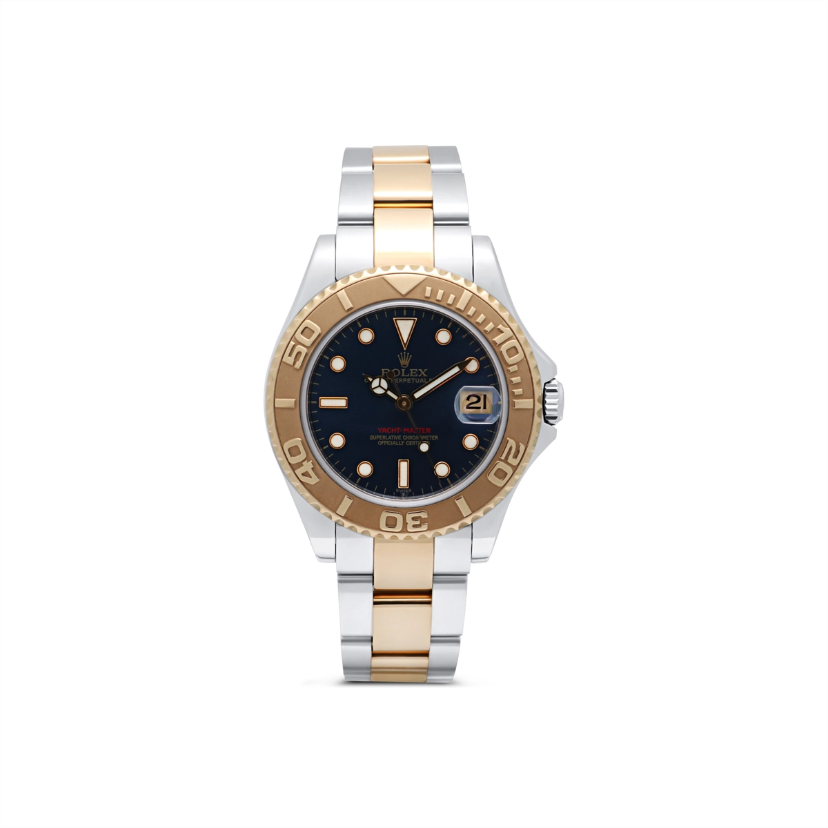 Rolex Yacht-Master SS/YG Blue Dial 35mm (Preowned) – Meierotto