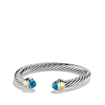 David Yurman Bracelets in Mixed Metals containing Blue topaz B04425S4ABTM