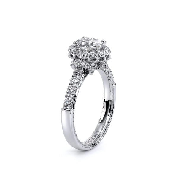 Verragio Engagement Rings in White Gold containing Diamond V-908-OV7X5-W