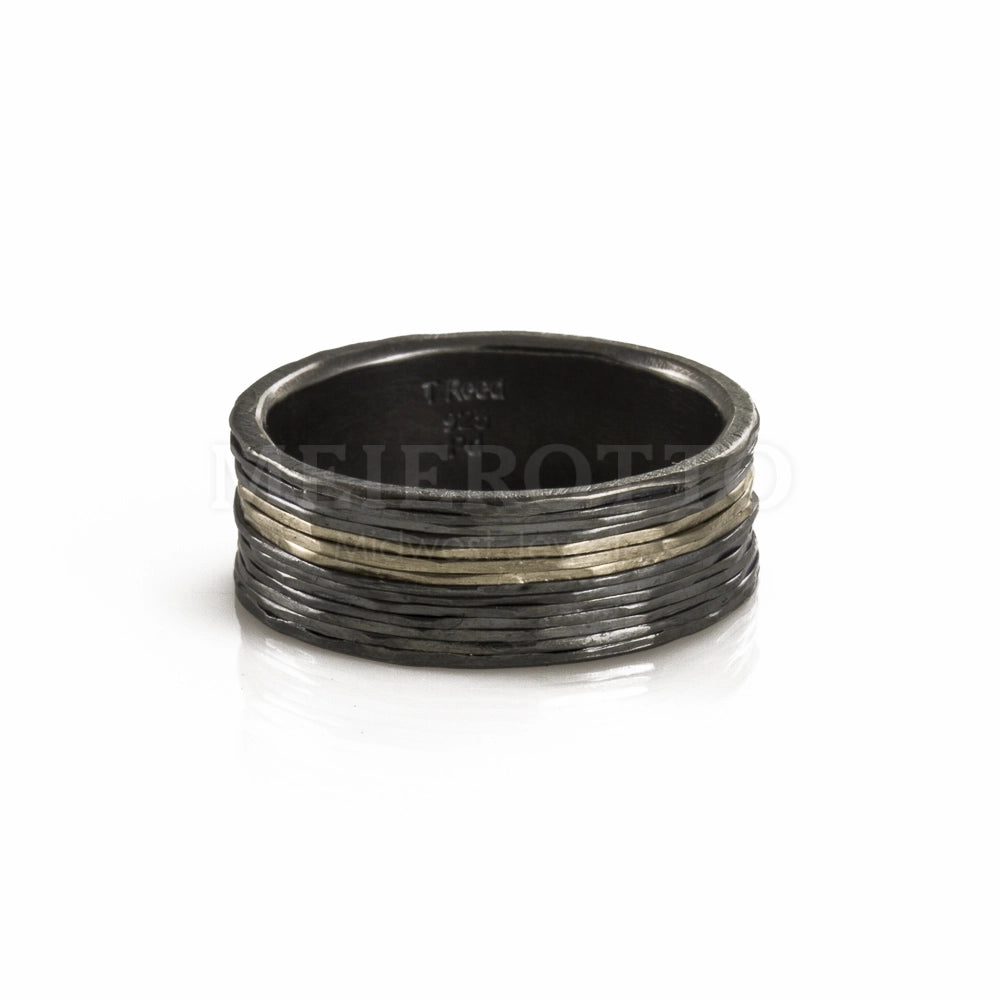 Todd Reed Rings in Platinum/Palladium TRDR218-PD-8MM