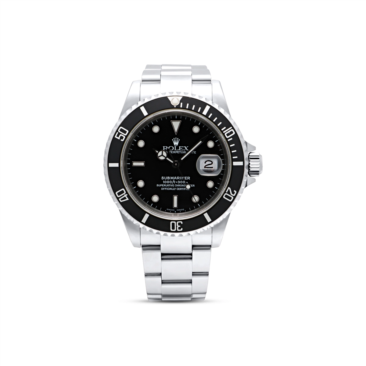 Rolex Submariner Date Black Dial Steel 40mm (Preowned) – Meierotto