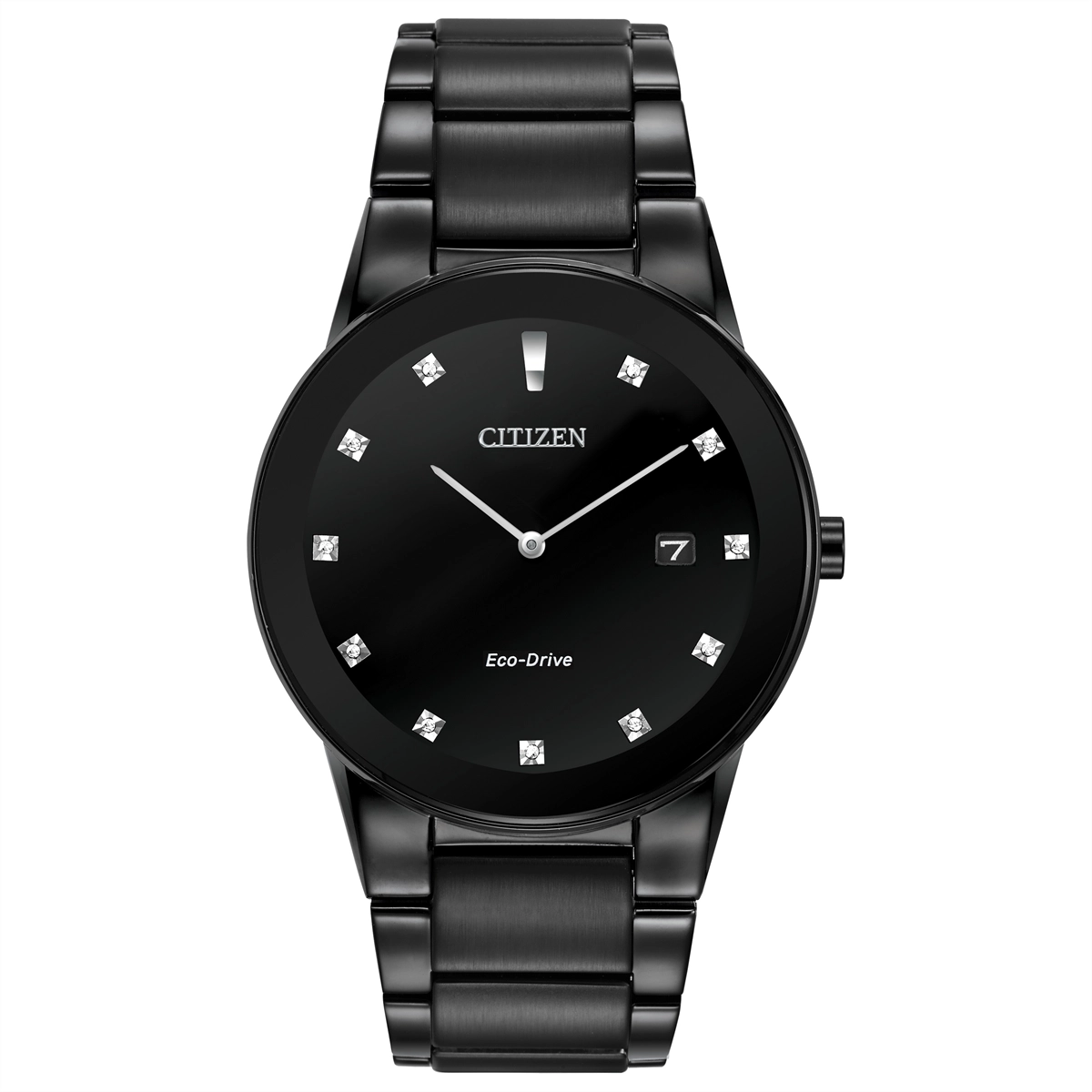 シティブラック Citizen Axiom Black Stainless Steel 40mm Eco-Drive – Meierotto