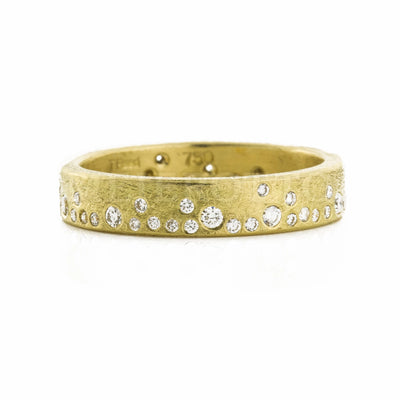 csv_image Todd Reed Ring in Yellow Gold containing Diamond TRDR395-WH-18K-4MM
