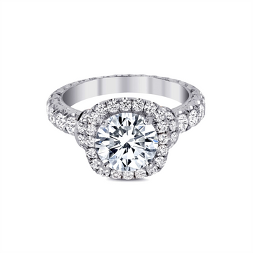 Jack Kelege Engagement Rings in Platinum/Palladium containing Diamond KPR772