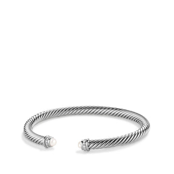 David Yurman Bracelets in Silver containing Multi-gemstone, Diamond, Pearl B03934SSDPEDIM