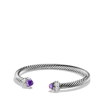 David Yurman Bracelets in Silver containing Amethyst, Multi-gemstone, Diamond B04182SSAAMDIM