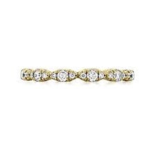 Tacori Wedding Rings in Yellow Gold containing Diamond HT 2558 B Y