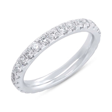 Wedding Bands Wedding Rings in White Gold containing Diamond 378380