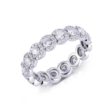Wedding Bands Rings in White Gold containing Diamond 380211