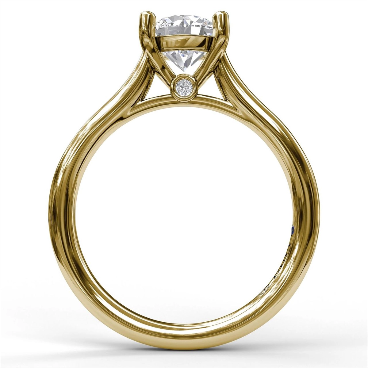 Fana Engagement Rings in Yellow Gold containing Diamond S3908/YG