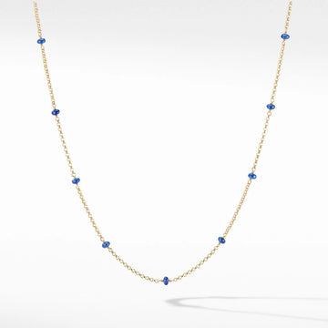 David Yurman Necklaces in Yellow Gold containing Sapphire N1477888ABS22