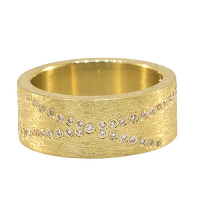 csv_image Todd Reed Ring in Yellow Gold containing Diamond TRDR444-SM-18K