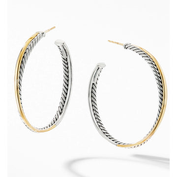 David Yurman Earrings in Mixed Metals E14653S8