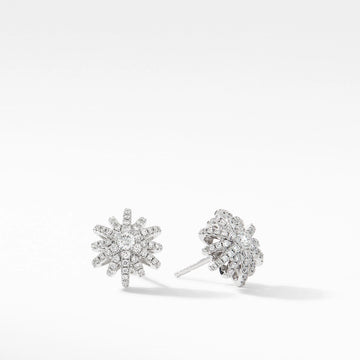 David Yurman Earrings in White Gold containing Diamond E14839D8WADI