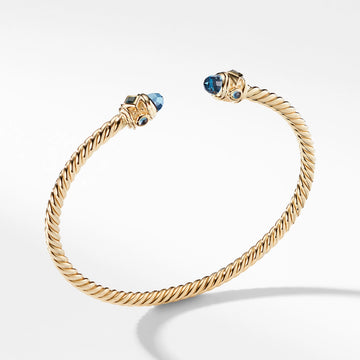 David Yurman Bracelets in Yellow Gold containing Blue topaz B1374388EIBM