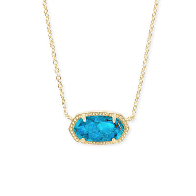csv_image Kendra Scott Necklace in Alternative Metals containing Turquoise 4217714790