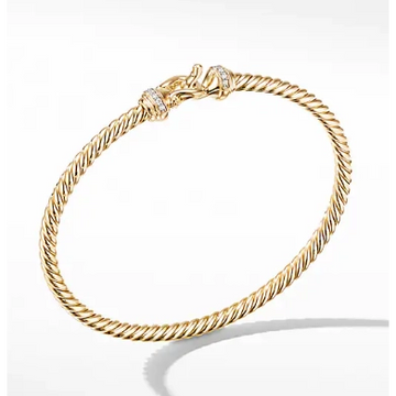 David Yurman Bracelets in Yellow Gold containing Diamond B16253D88ADIM