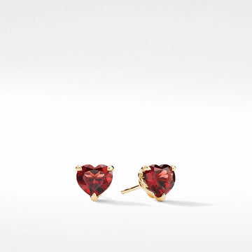David Yurman Earrings in Yellow Gold containing Garnet E1618288AGA