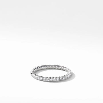 David Yurman Rings in Platinum/Palladium containing Diamond WR3083PLADI6