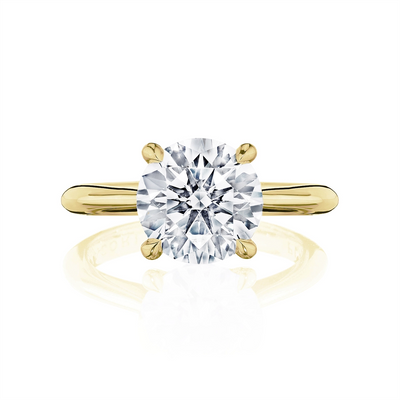 csv_image Tacori Engagement Ring in Yellow Gold containing Diamond HT 2671 RD 8.5 Y