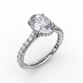 Fana Engagement Rings in White Gold containing Diamond S3241/WG