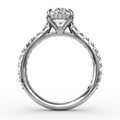 Fana Engagement Rings in White Gold containing Diamond S3241/WG