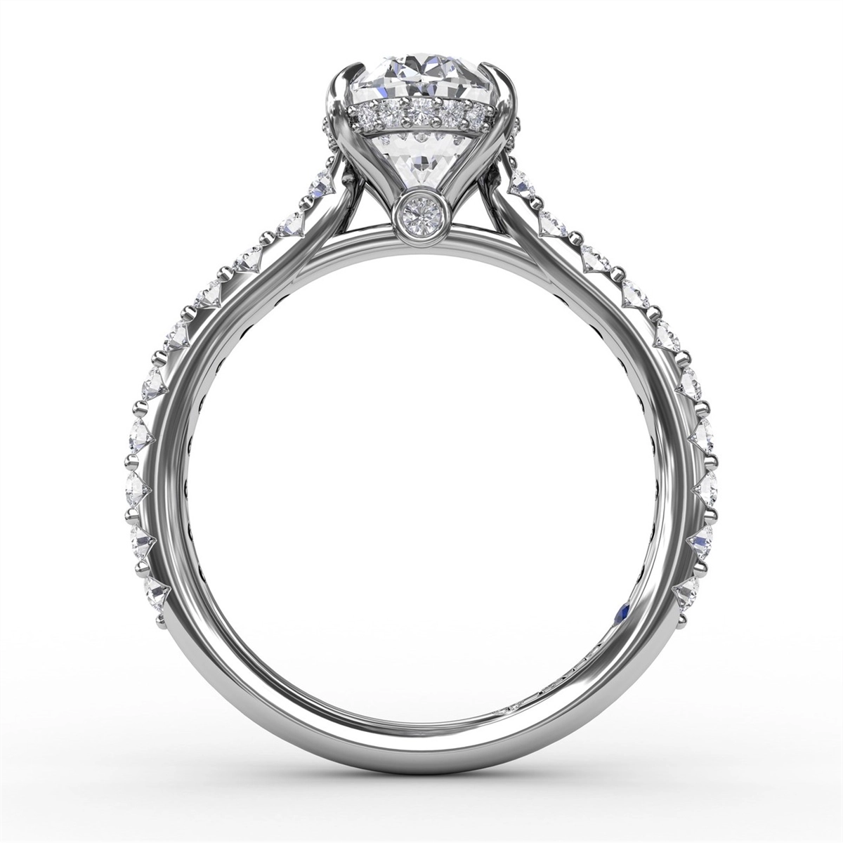 Fana Engagement Rings in White Gold containing Diamond S3241/WG