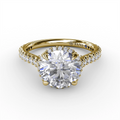 Fana Engagement Rings in Yellow Gold containing Diamond S3265/YG