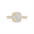 Fana Engagement Rings in Yellow Gold containing Diamond S3917/YG