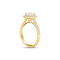Fana Engagement Rings in Yellow Gold containing Diamond S3917/YG