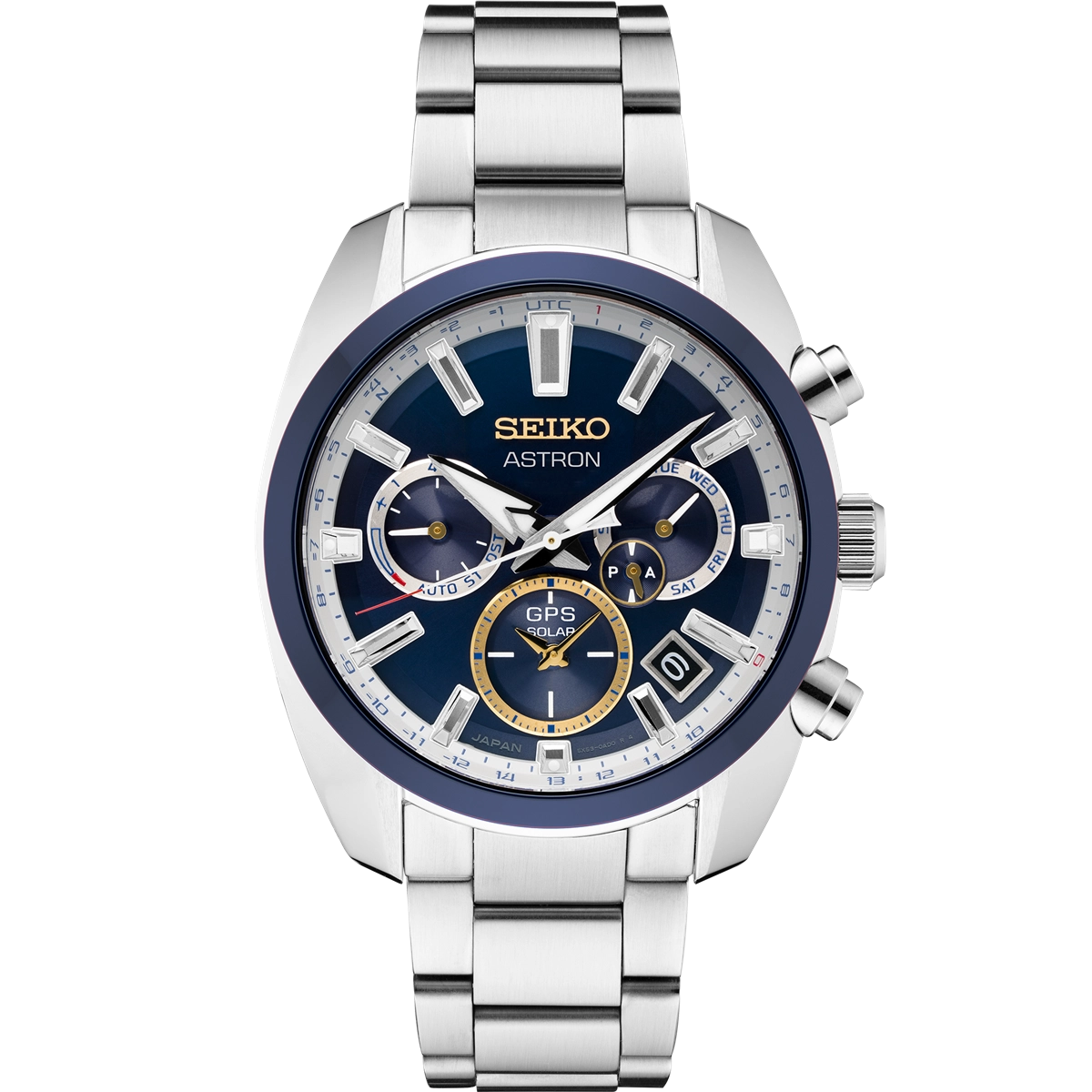 Seiko Astron Watch 43mm GPS Solar Novak Djokovic Limited Edition w Autographed Tennis Ball