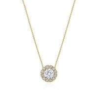 csv_image Tacori Necklace in Yellow Gold containing Diamond FP 809 RD 6.5 FY