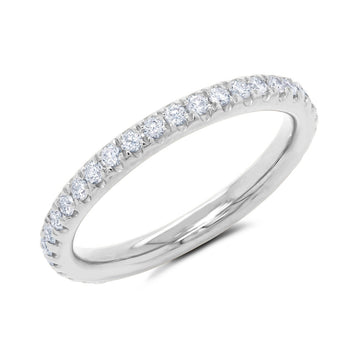 Wedding Bands Wedding Rings in White Gold containing Diamond 402921