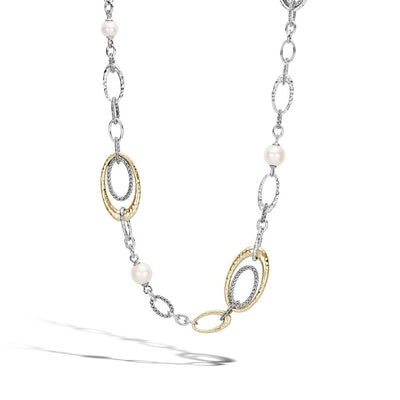 csv_image John Hardy Necklace in Mixed Metals containing Pearl NZ900585X18