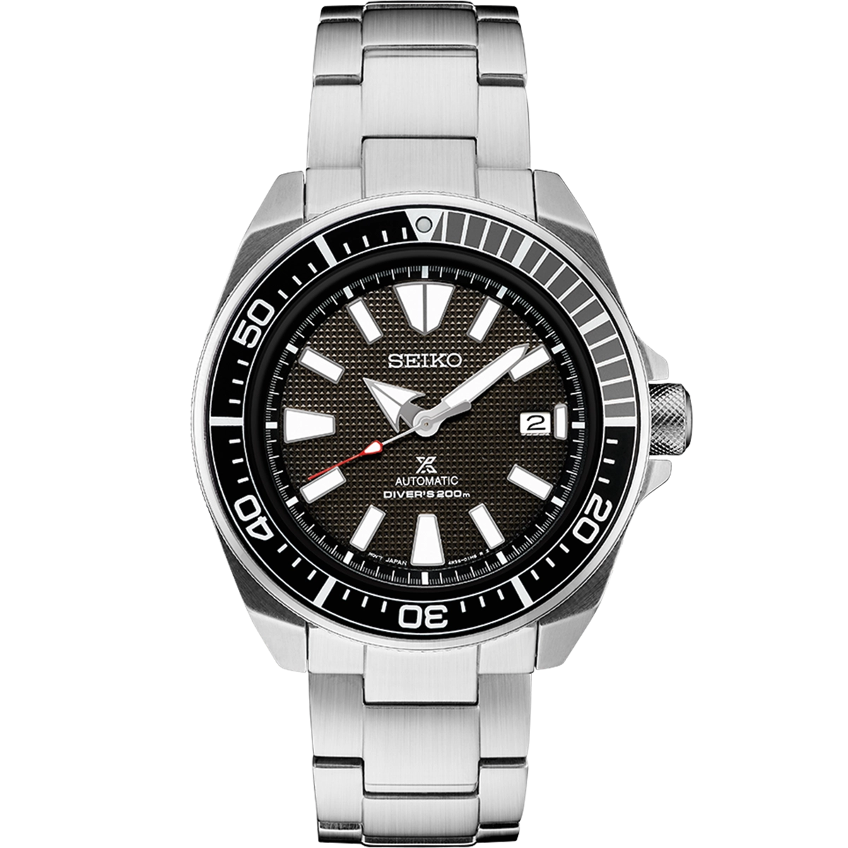 時計 SEIKO Samurai automatic Seiko Samurai Prospex Automatic Stainless Steel Black Dial 43.8mm