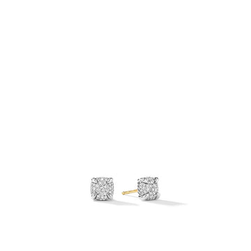 David Yurman Earrings in Silver containing Diamond E14291DSSADI