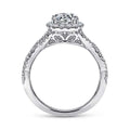 Gabriel & Co Engagement Rings in White Gold containing Diamond ER7543W44JJ