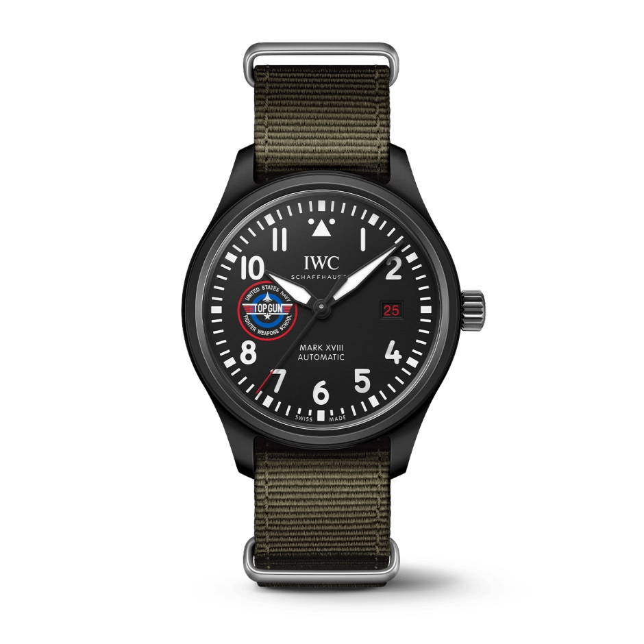 IWC Pilot's Watch Mark XVII Top Gun Edition SFTI Black Ceramic