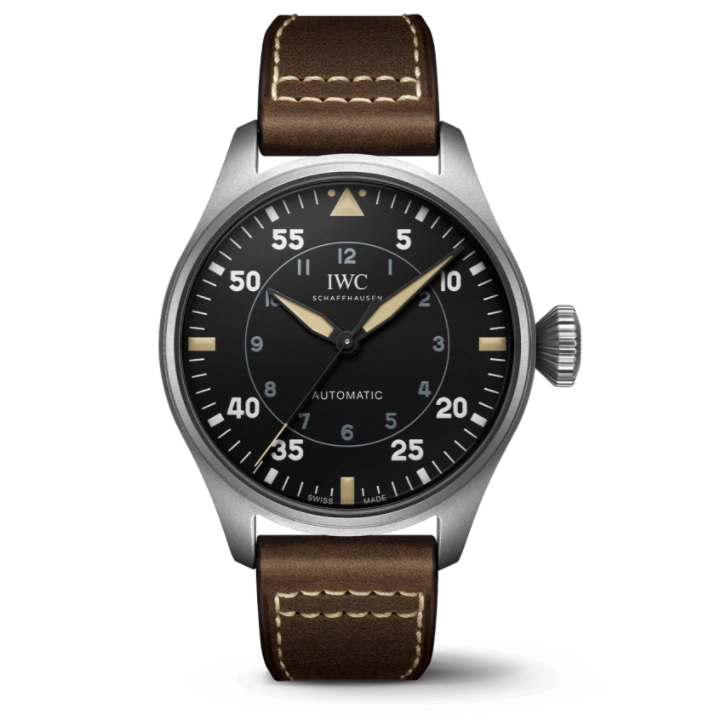 IWC Big Pilot's Watch Spitfire Titanium Case Leather 43mm