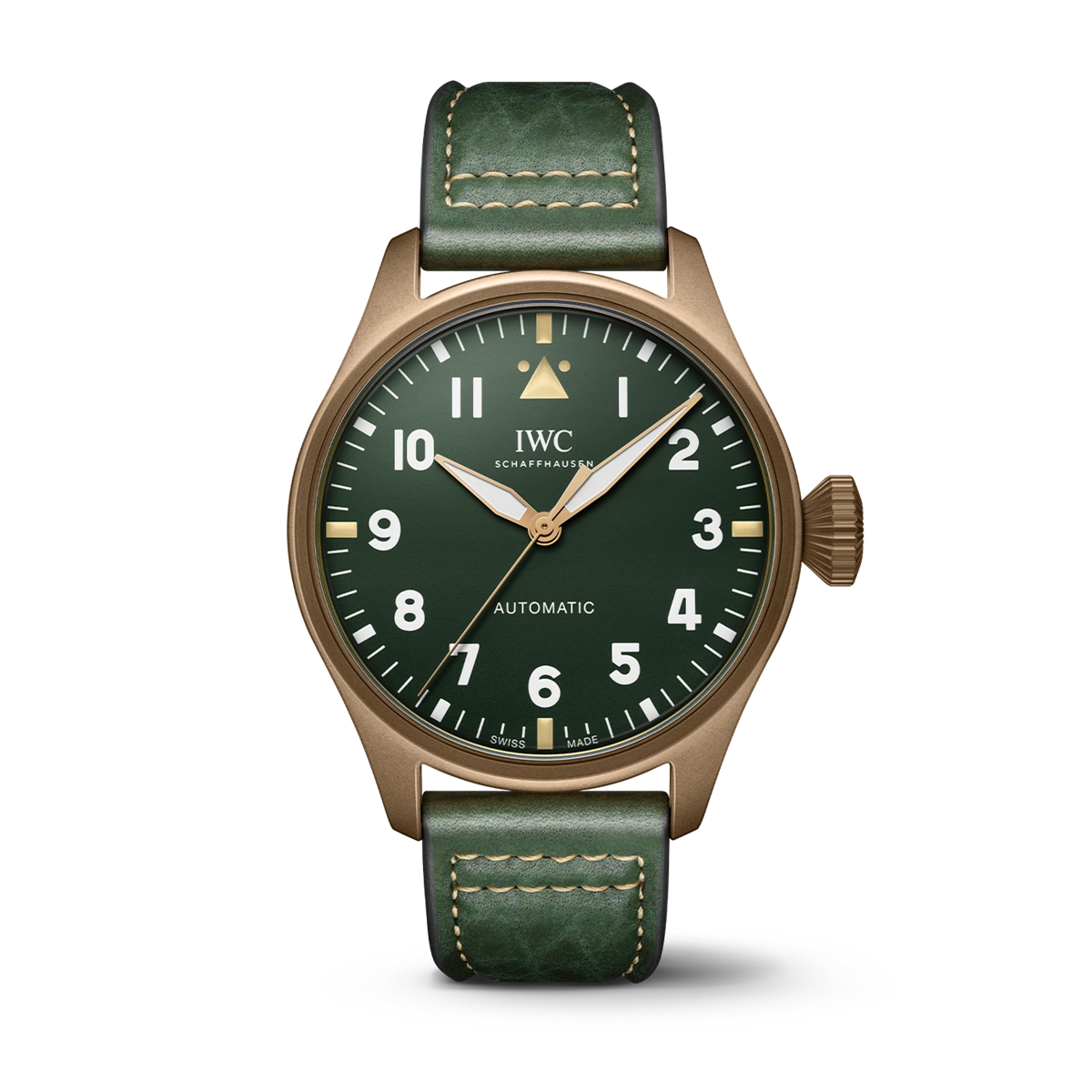 IWC Big Pilot's Watch 43 Spitfire Green Dial Leather Strap IWC Big Pilot's Watch 43 Spitfire Green Dial Leather Strap