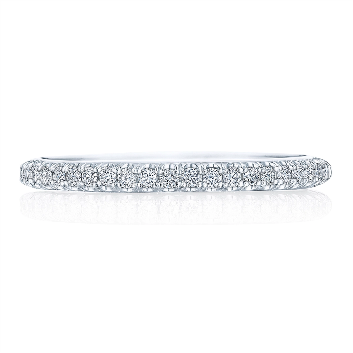 Tacori Wedding Rings in White Gold containing Diamond HT 2581 B 1/2 W