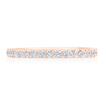 Tacori Wedding Rings in Rose Gold containing Diamond P104 2 B ET FPK