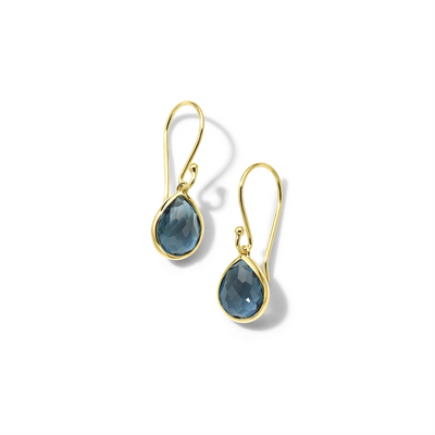 csv_image Ippolita Earring in Yellow Gold containing London blue topaz GE396LBT