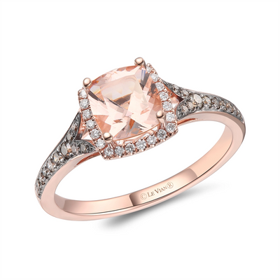 csv_image Le Vian Ring in Rose Gold containing Multi-gemstone, Diamond, Morganite TRWN-1