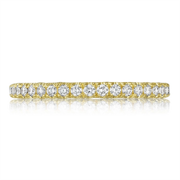 Tacori Wedding Rings in Yellow Gold containing Diamond HT 2545 2.5 B 1/2 Y