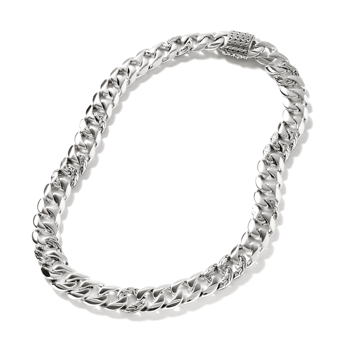 John Hardy Classic Chain Sterling Silver 14mm Curb Chain Necklace