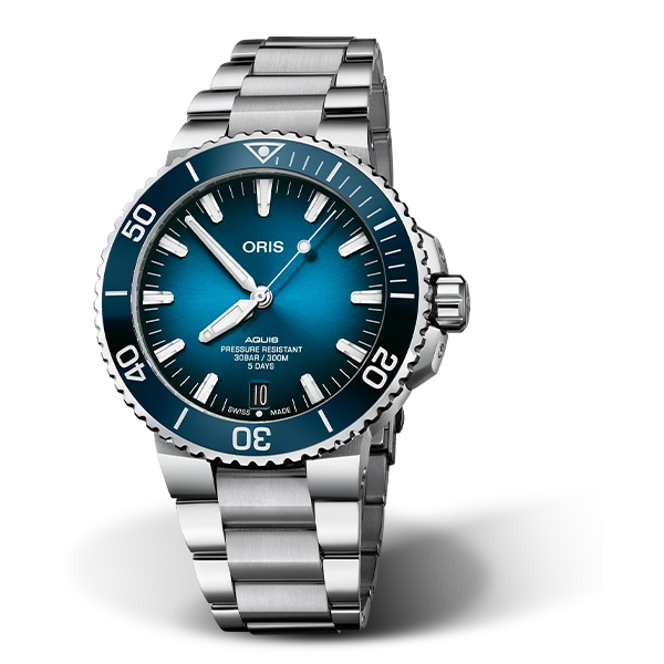 Oris Aquis Date Caliber 400 Blue Dial Automatic – Meierotto